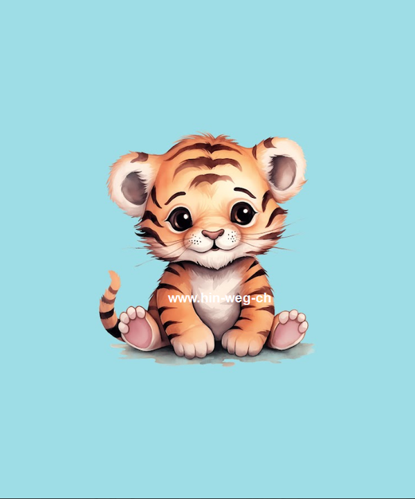 481 Tigerli Hellblau EINZELPANEL