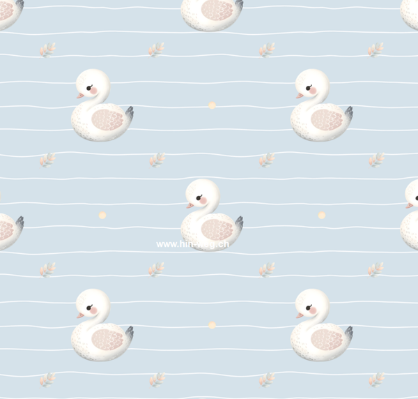 5003 Schwan Rosalie Blau von hin&weg