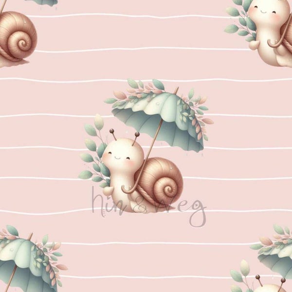 5068 Schnecke Sissi rosa von hin&weg