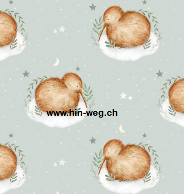 651 Kiwi blau ALLOVERPRINT