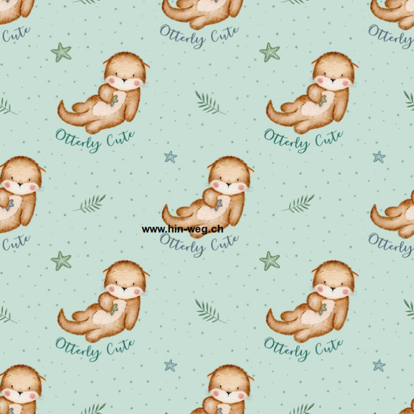 689 Otterly Mint ALLOVERPRINT