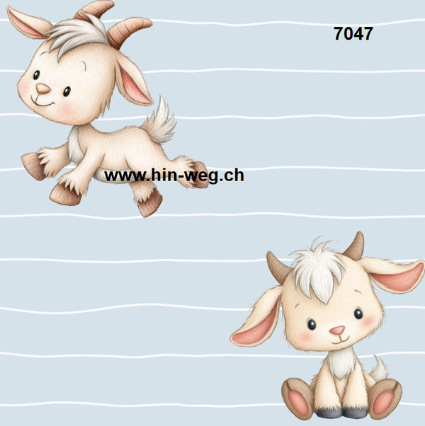 7047 Geissli blau ALLOVERPRINT