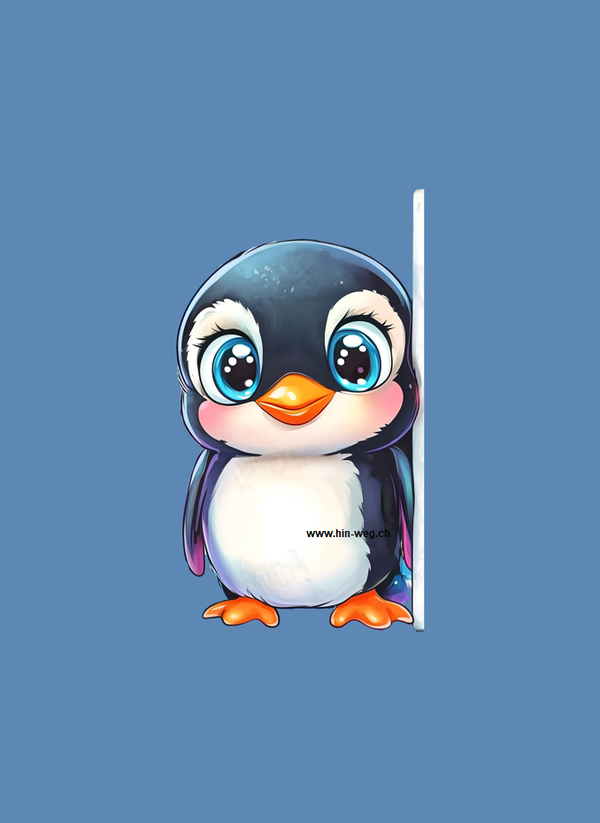 10002 Pingu blau EINZELPANEL XL