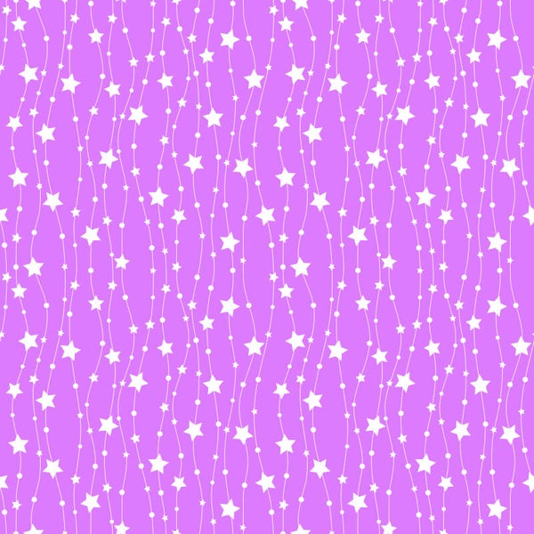 9166 Sternenfaden lila ALLOVERPRINT