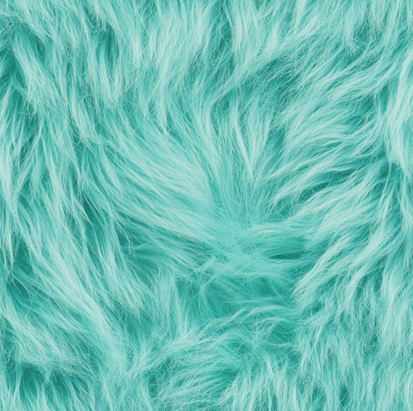 9200 Fell türkis ALLOVERPRINT