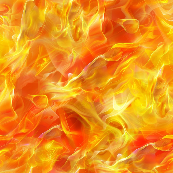 9216 Flammen orange ALLOVERPRINT