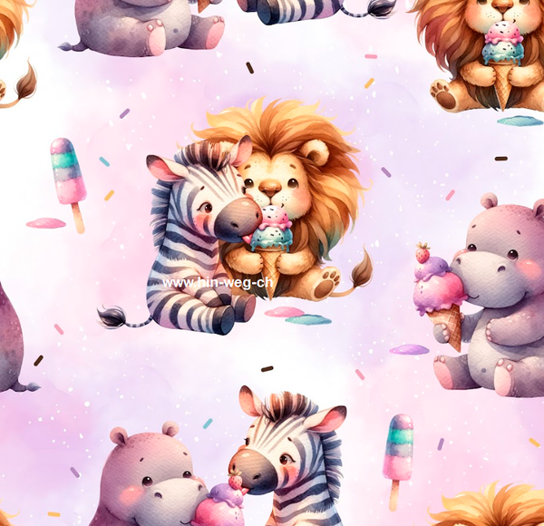 1265 Glace-Zeit ALLOVERPRINT