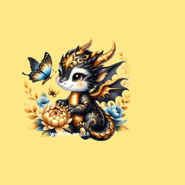 1640 Fire Dragon gelb  PANEL MIT KOMBI