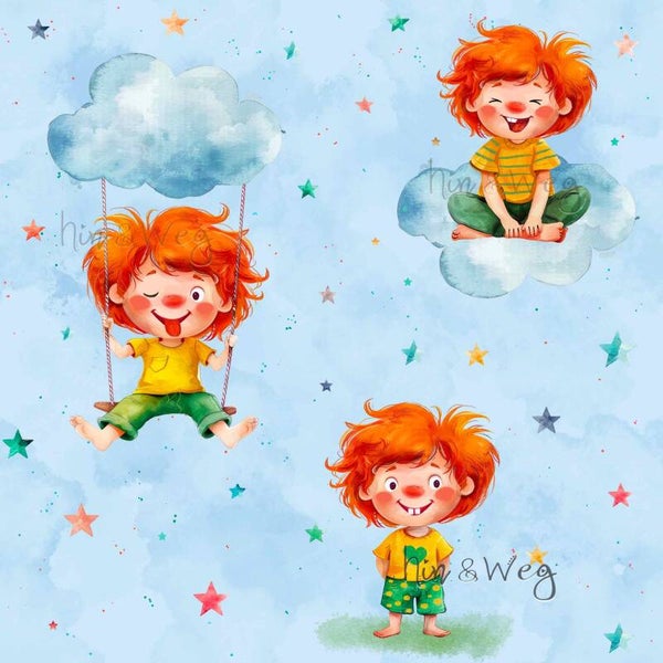 1601 Kerlchen Sky ALLOVERPRINT