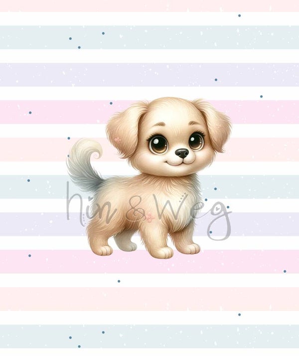 2129 Hundli Streifen EINZELPANEL