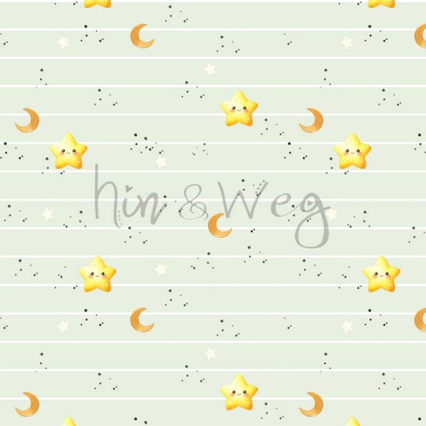 3057 Sternli Mint ALLOVERPRINT