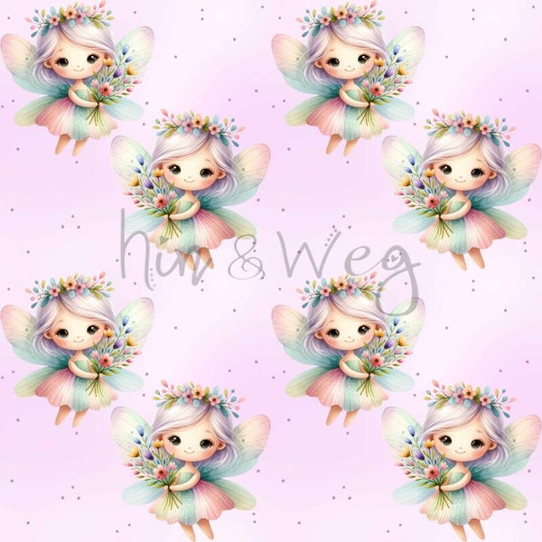 5273 Fee rosa ALLOVERPRINT