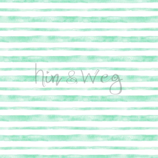 9075 Streifen BreitSchmal Grün ALLOVERPRINT