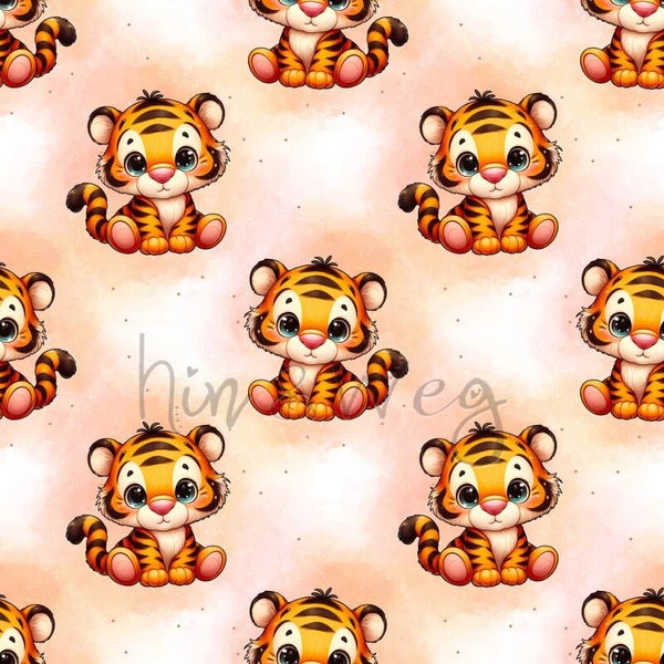 5309 Tigger Orange ALLOVERPRINT