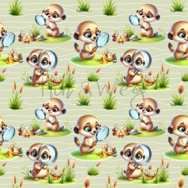 2000 Erdmännchen Lagerfeuer ALLOVERPRINT