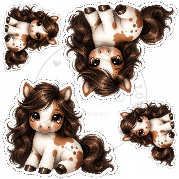 K64 Pony Kuscheltier-Panel