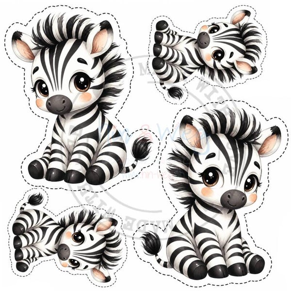 K68 Zebra Kuscheltier-Panel