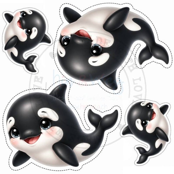 K73 Orca 1 Kuscheltier-Panel