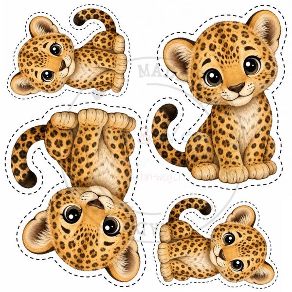 K85 Leopard Kuscheltier-Panel