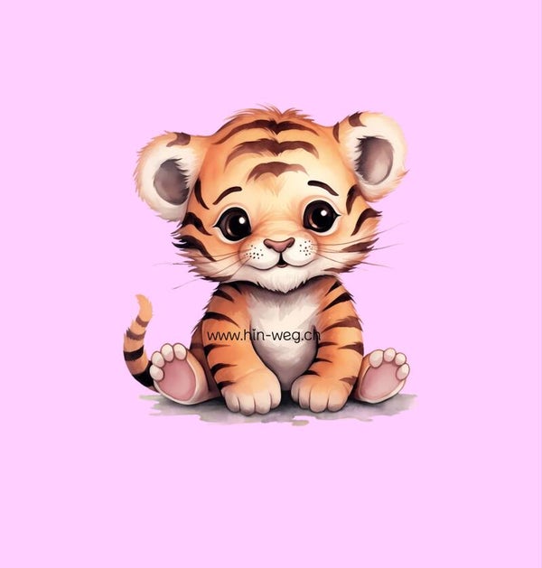 459 BabyTiger rosa EINZELPANEL