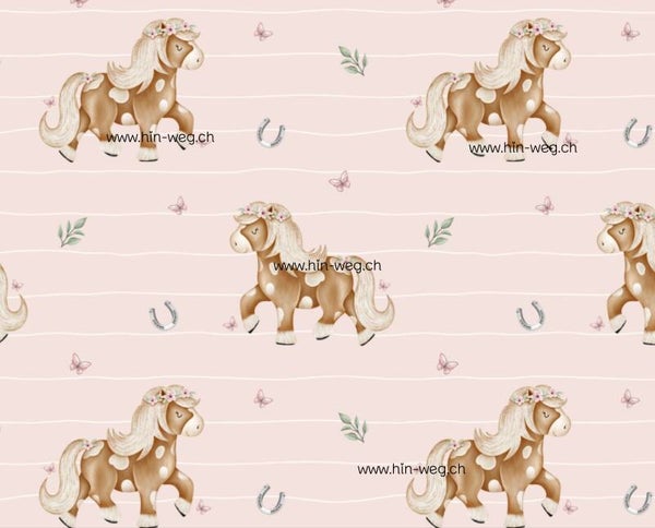 569 Blossom Horse ALLOVERPRINT
