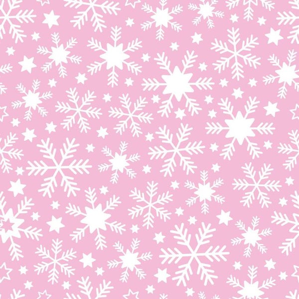 9132 Schnee rosa ALLOVERPRINT