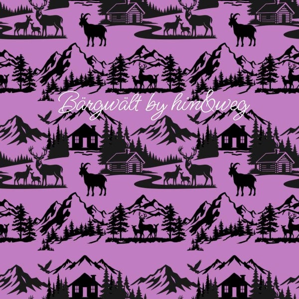 B-005 BÄRGWÄLT violett