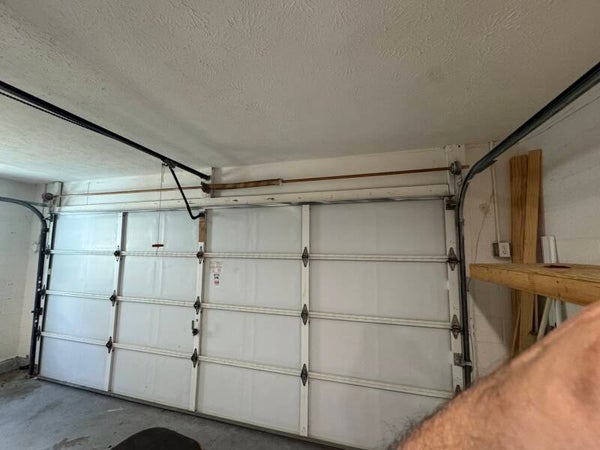 Maintenance garage door