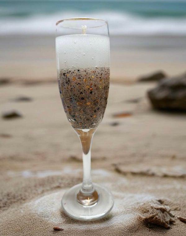 Champagne candle