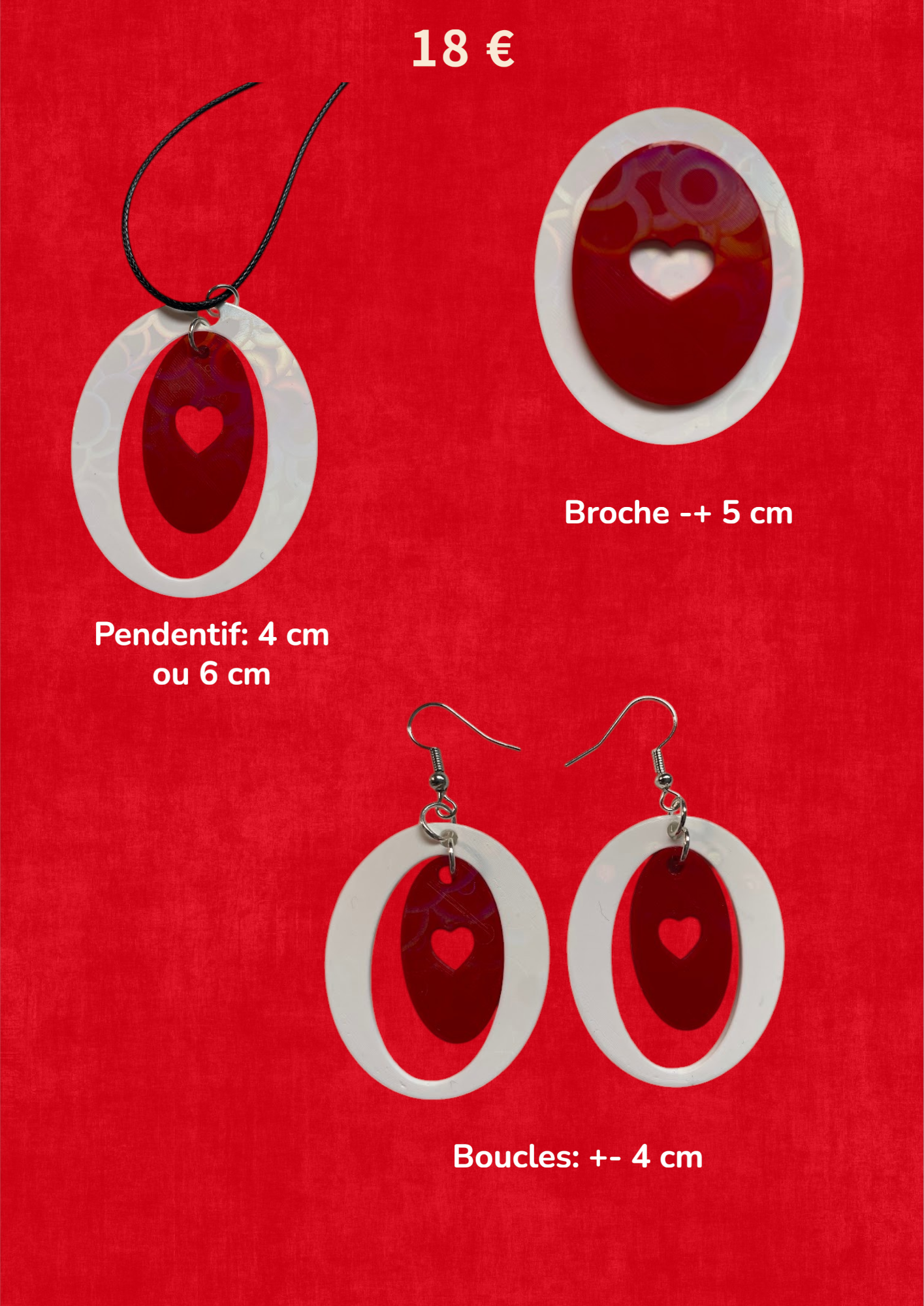 Ville coeur: uniquement le pendentif