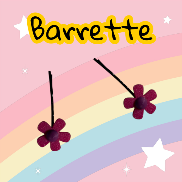 Modèle "Marguerite": 1.5 € la barrette