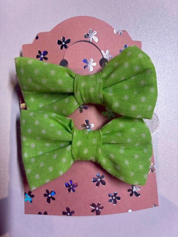 🎀Les Barrettes Nœuds en Tissu🎀