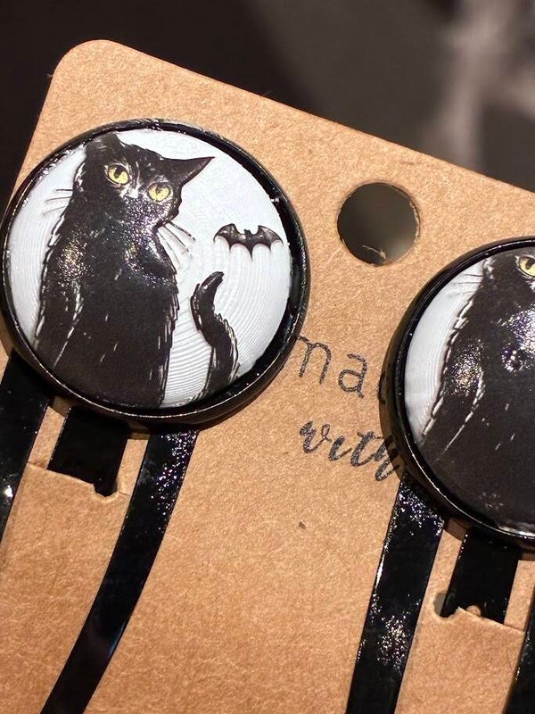 Barrettes imprimées version Halloween 🎃🎃🎃