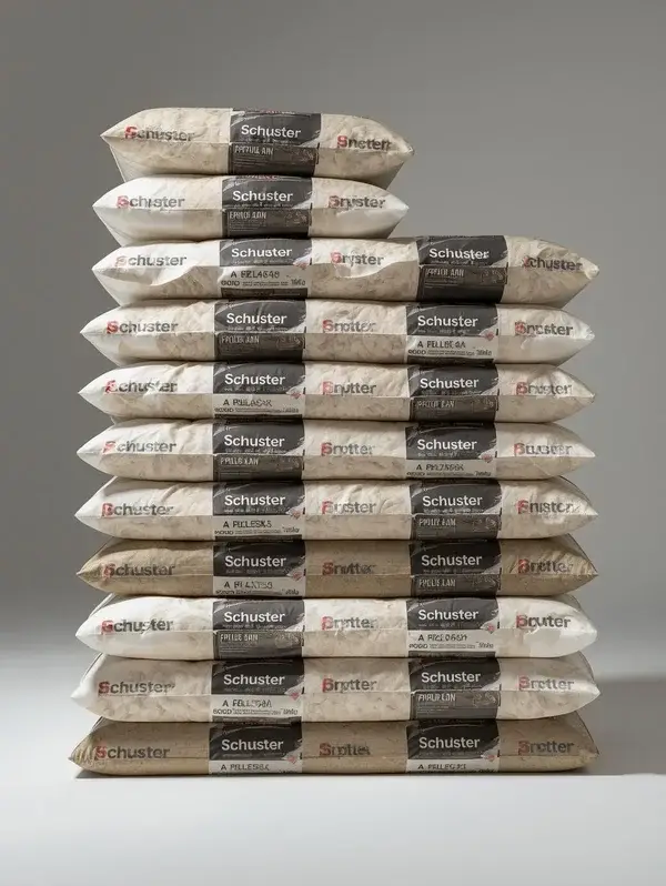 1 BANCALE da 70 SACCHI Pellet Schuster ENplus A1 – 70 sacchi da 15 kg di puro abete