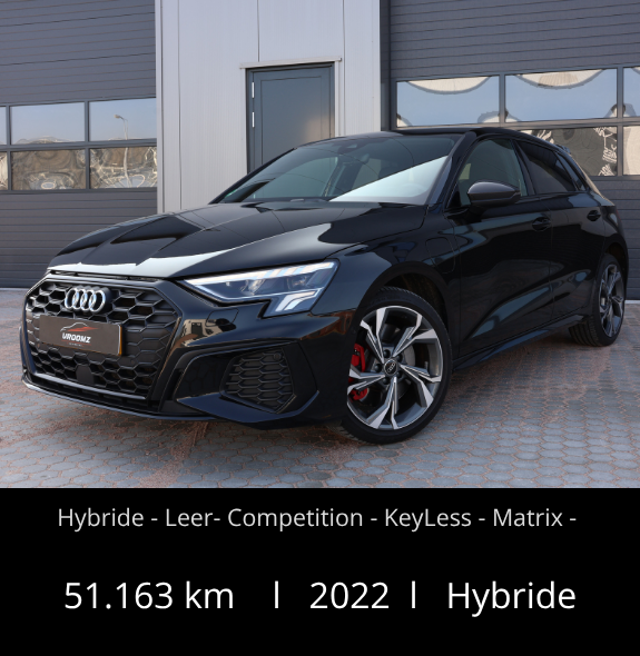 Audi A3 Sportback 45 TFSI e S edition Competition