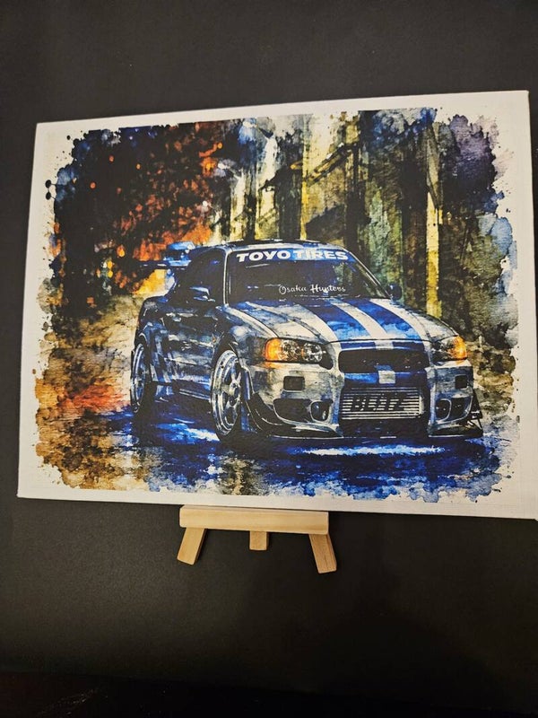 Nissan Skyline GT-R R34, car driven by Paul Walker