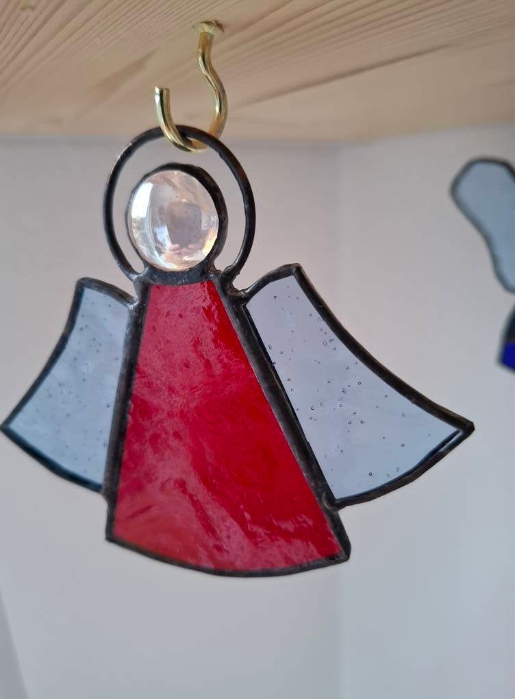 glas in lood engeltje Glazige Loodjes