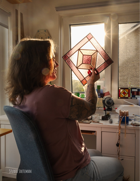 Glas in lood. Ilse van Glazige Loodjes