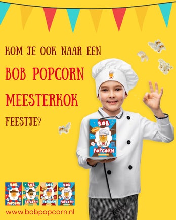 Bob Popcorn Meesterkok feestje