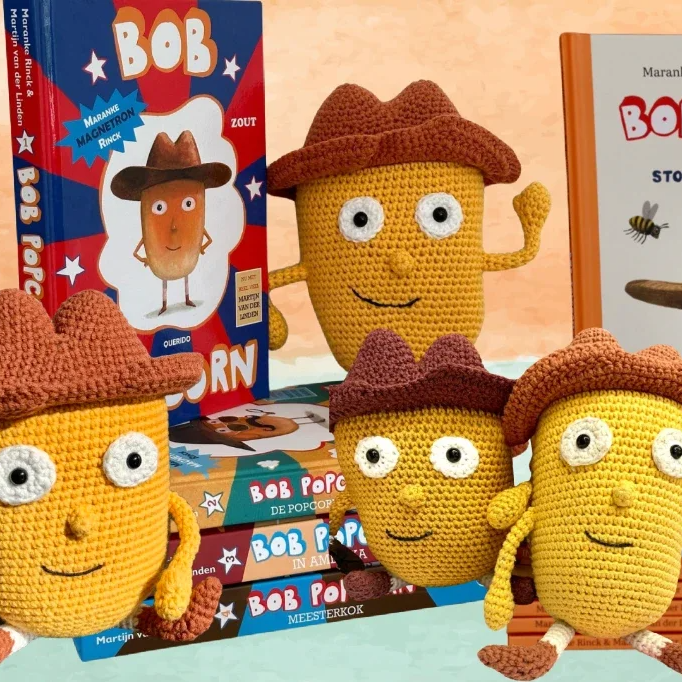 Bob Popcorn knuffel