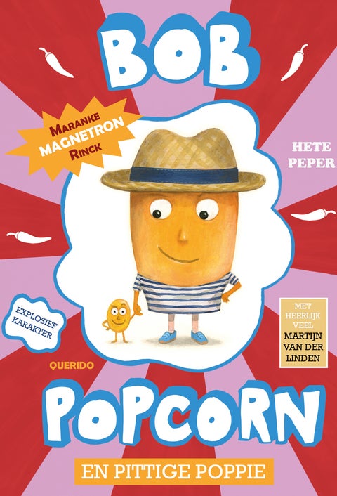 Boekomslag Bob Popcorn en pittige Poppie