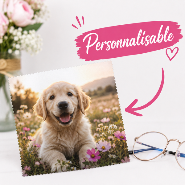 Lingette à lunettes personnalisée – Créez la vôtre !
