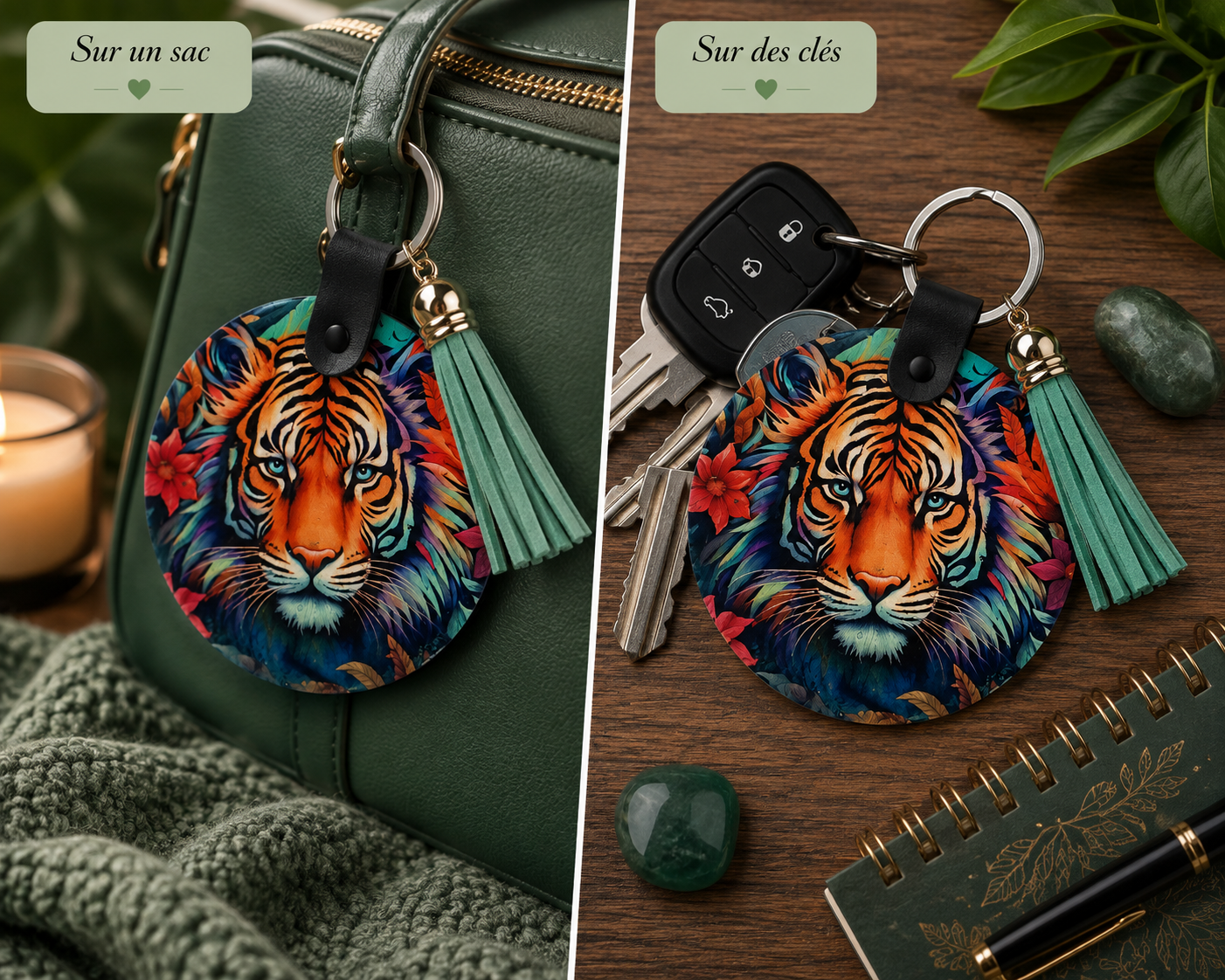 Tigre Tropical – Force & couleurs