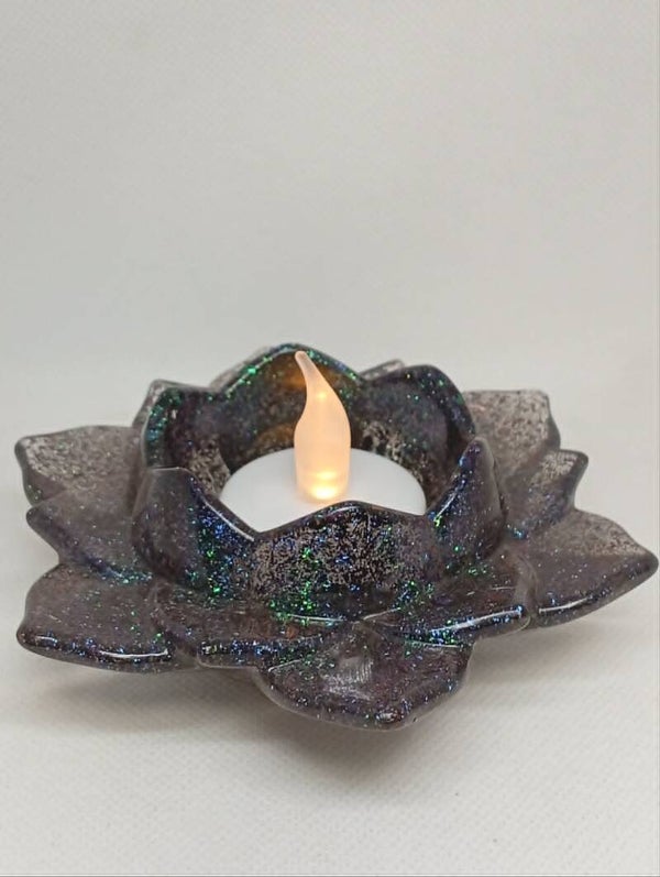 Bougeoir fleur de lotus