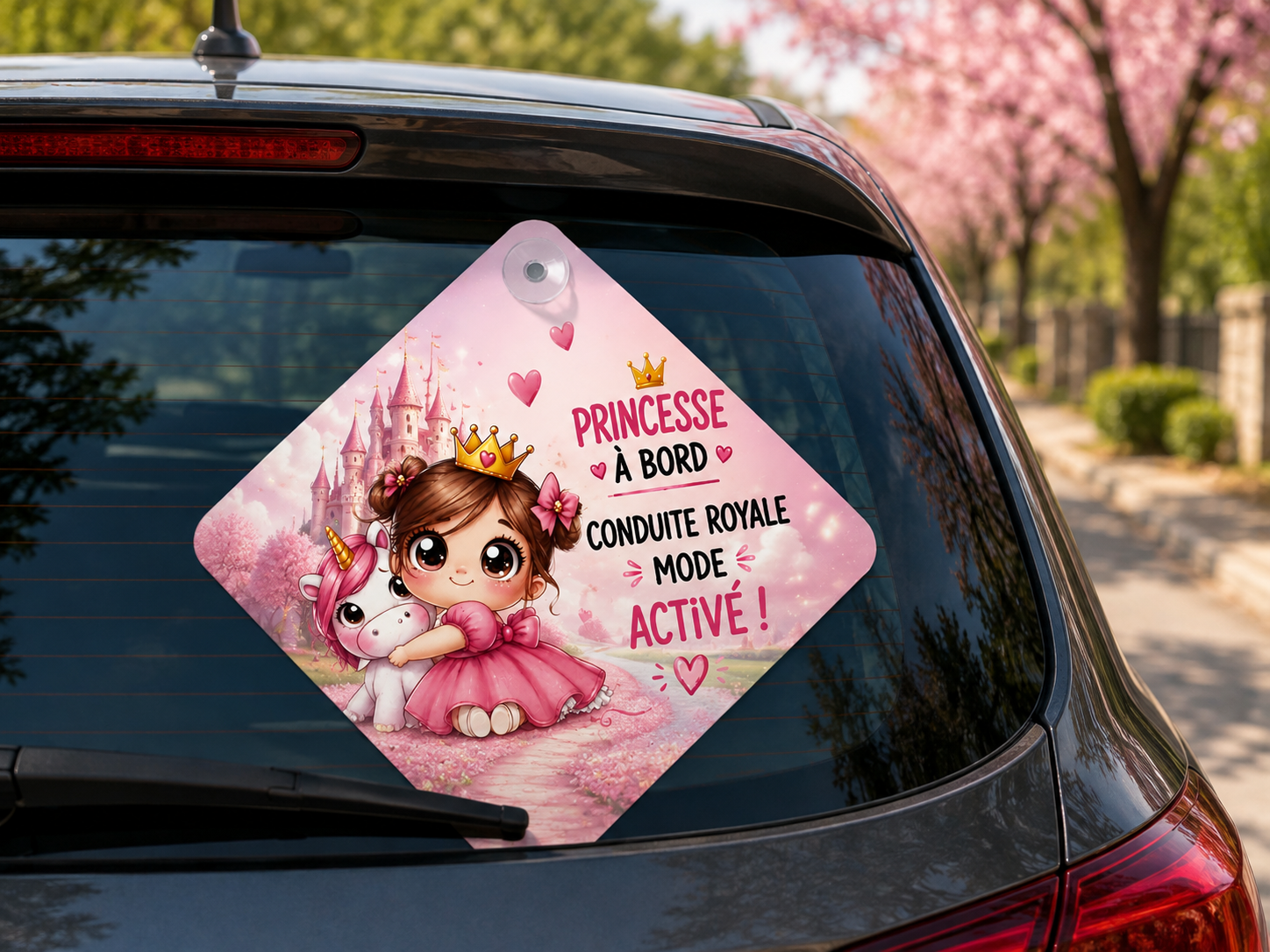 Princesse à bord – Conduite royale activée ! 💗