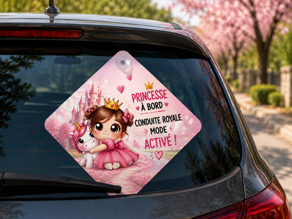 Princesse à bord – Conduite royale activée ! 💗