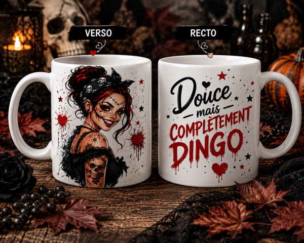 Un mug pour celles qui sont douces… mais complètement dingo !