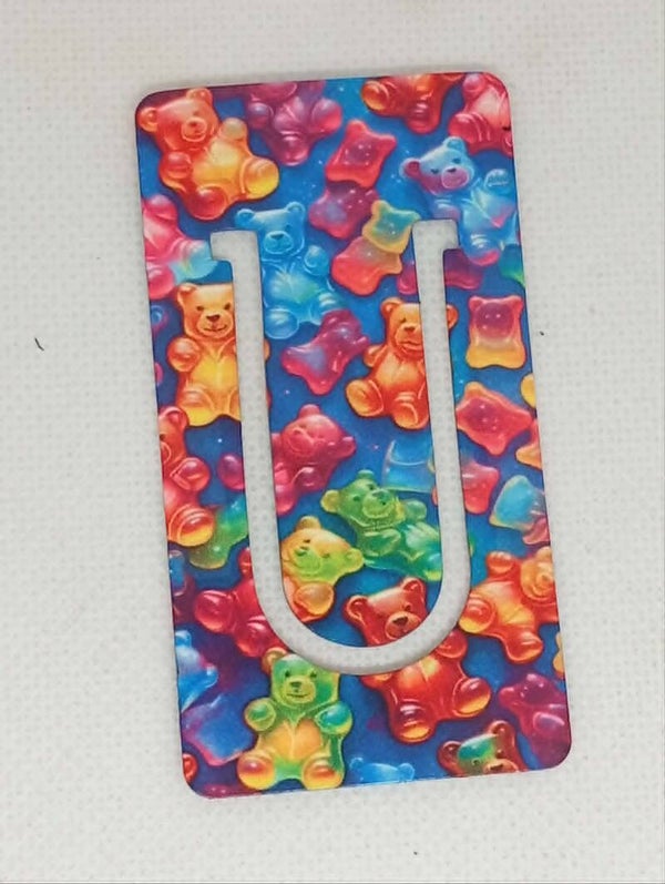 Marque page Clips " Nounours "