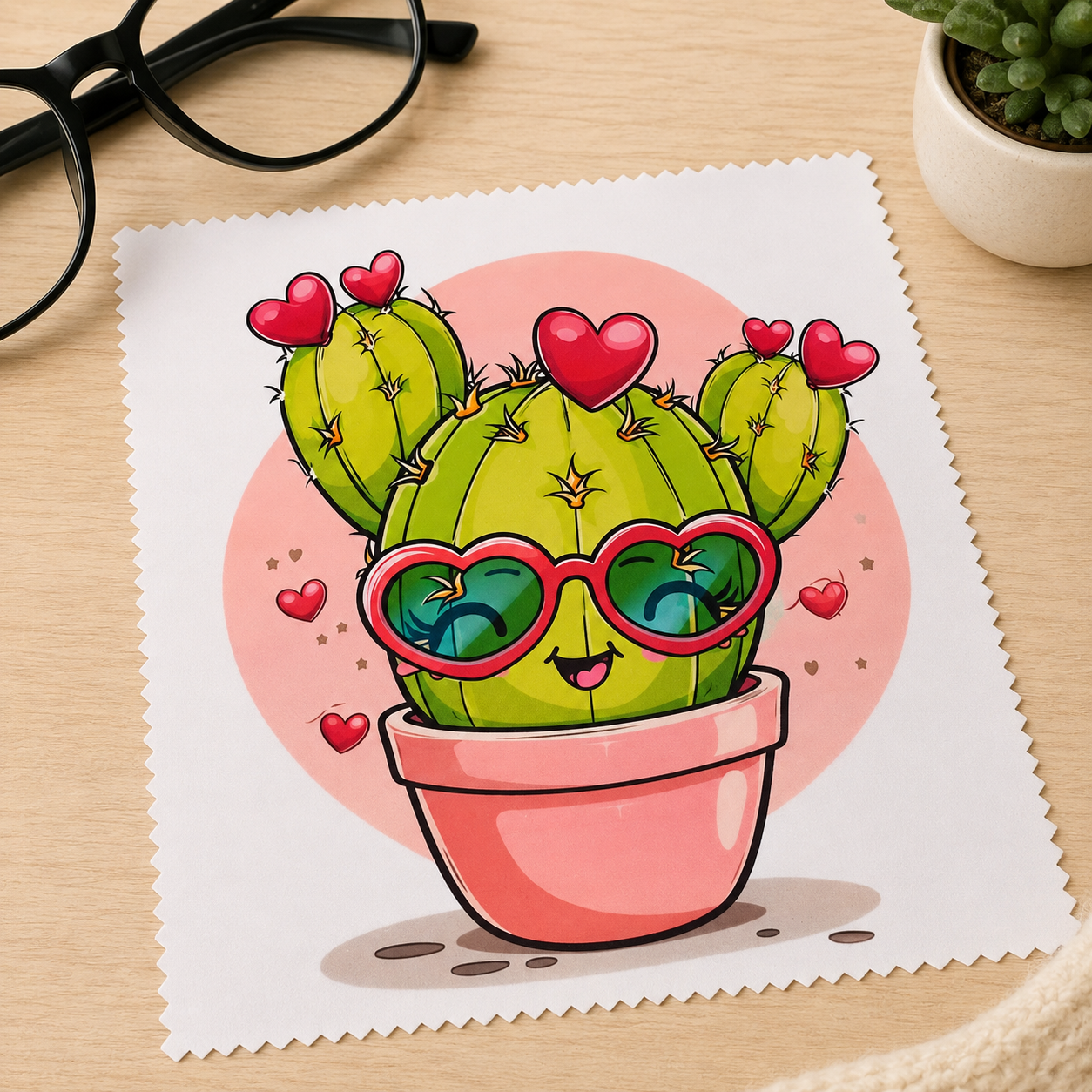 Un cactus plein d'amour !