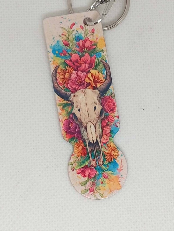 Jeton de caddie " Crâne/Skull "